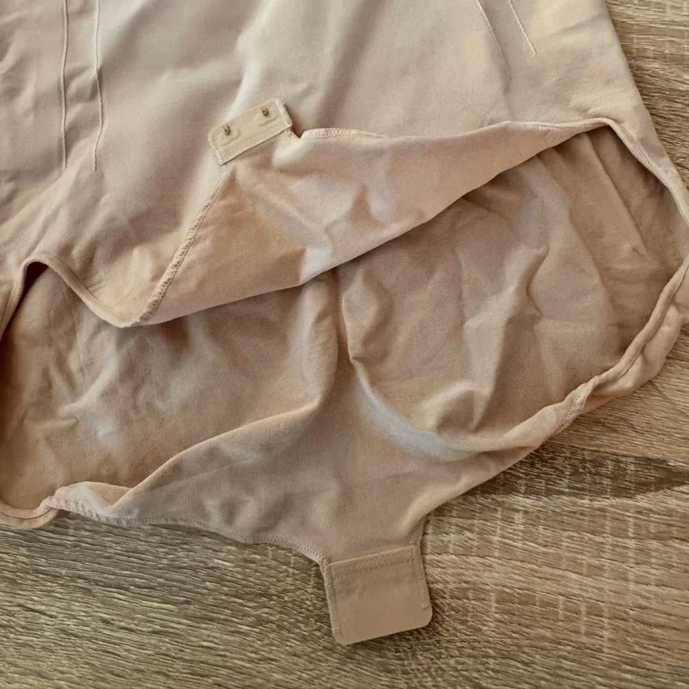 SPANX SPANXsculpt OnCore Nude Open-Bust Brief‎ Sculpting Body Shaper Bodysuit XL